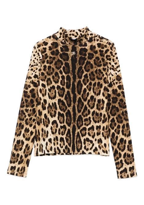 Lupetto con logo DOLCE & GABBANA KIDS | L5JTLE FSGQXHY13M